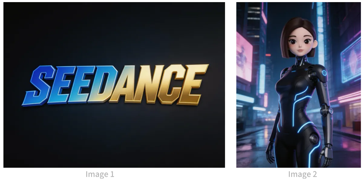 Image 1 (Logo) & Image 2 (Personnage)